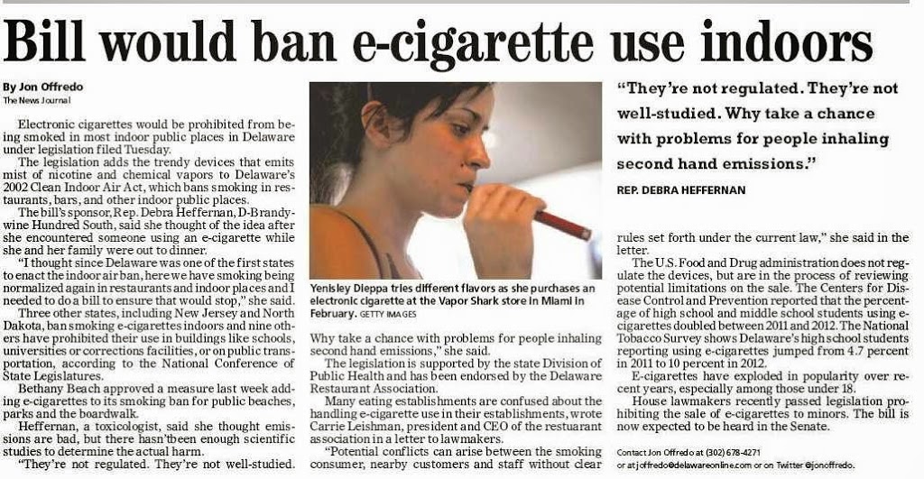 E-Cigarettes: Boom & Bust in Delaware