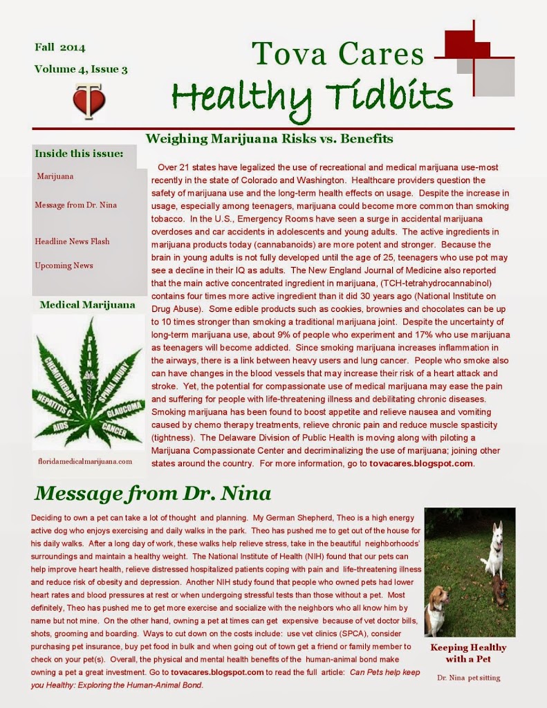 Healthy Tidbits Fall Newsletter-September is Sickle Cell Awareness Month