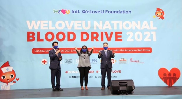 WeLoveU International Blood Drive 2021